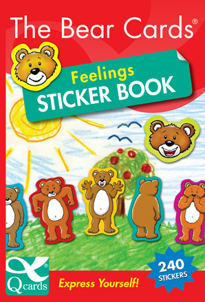 The Bear Cards Feelings Stcker Book